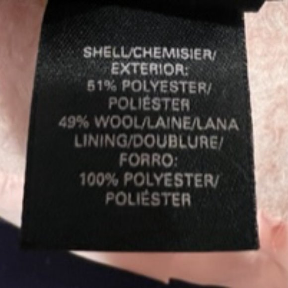 Victoria Secret, Wool Coat, Size Small. Oversized fit. - Picture 5 of 7